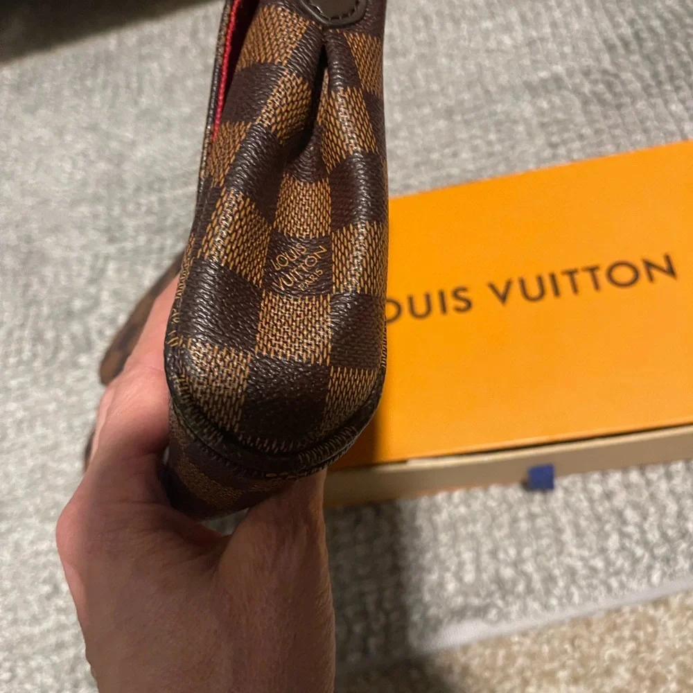 Inspired Damier Ebene Checkered. The Favorite PM Shoulder crossbody Bag. - Picture 12 of 12